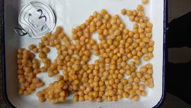 حمص لذيذ معلب في ماء مالح 3 سنوات الجرف الحياة سهل فتح القصدير 425g ، 567g ، 800g