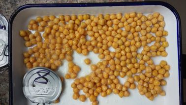 حمص لذيذ معلب في ماء مالح 3 سنوات الجرف الحياة سهل فتح القصدير 425g ، 567g ، 800g