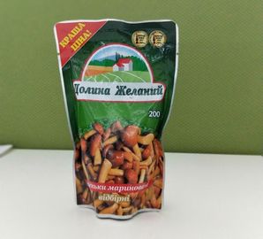 الطبيعية أصح معلب شامبينون الفطر كامل / شرائح في الحقيبة