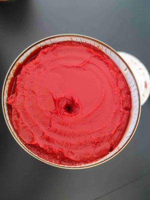 Store Canned Tomato Paste in a Cool and Dry Place with Tomatoes as Primary Ingredient in Tins