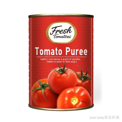 Fresh Tomatoes Canned Tomato Puree Perfect for Adding a Burst of Natural Tomato Flavor to Your Meals