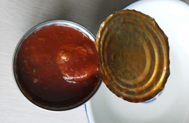 صلصة الطماطم المعتمدة BRC سمك السمك المحفوظ في علب النكهة الزيتية متوفر طوال العام