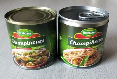 184G فطر شامبين المعلب المعلب شرائح الفطر الطازج والسيقان