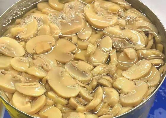 شرائح الفطر شامبينون المعلبة