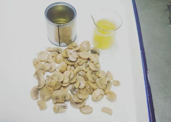 184 جرام شرائح الفطر الأبيض المعلبة غير المطلية